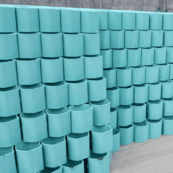 二波防阻块 材质Q235 热镀锌喷塑