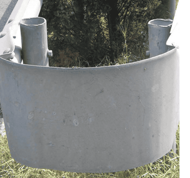 护栏板双端头 镀锌