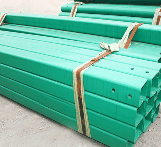 护栏板方立柱 热镀锌喷塑