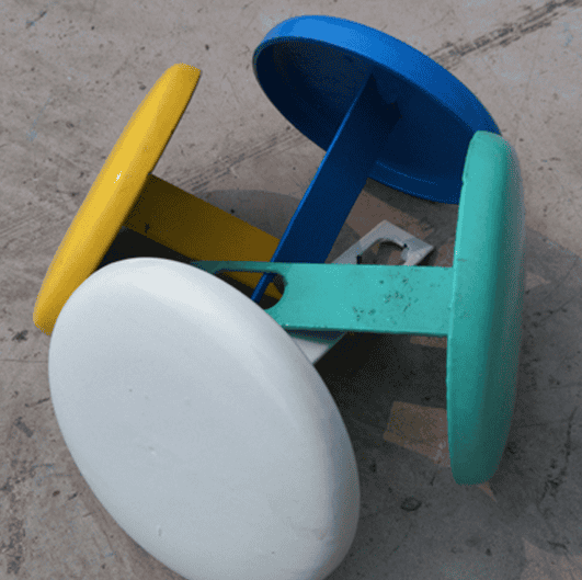 立柱圆柱帽 热镀锌喷塑