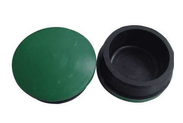 护栏板立柱圆柱帽 橡胶柱帽